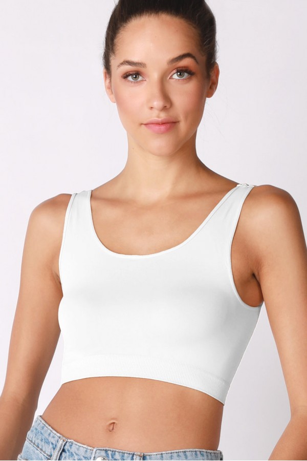 Basic Crop Bra Top